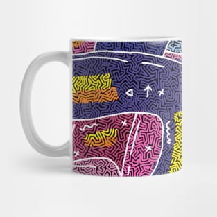 Abstract 5 Mug